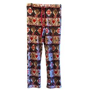 Women's Rudolph The Red Nosed Reindeer‎ Fleece Pajama Pants Size M 8-10